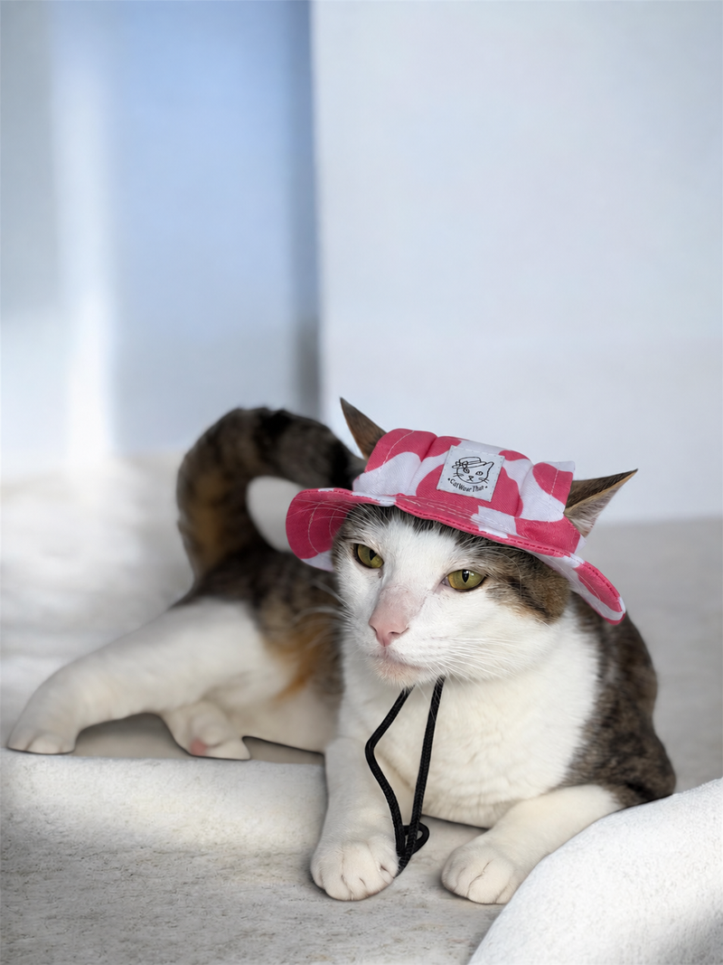 Bambi’s Pink Cow Hat