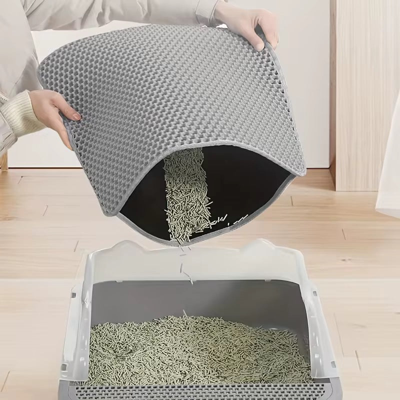 Yoinkin Dual-Layer Cat Litter Mat