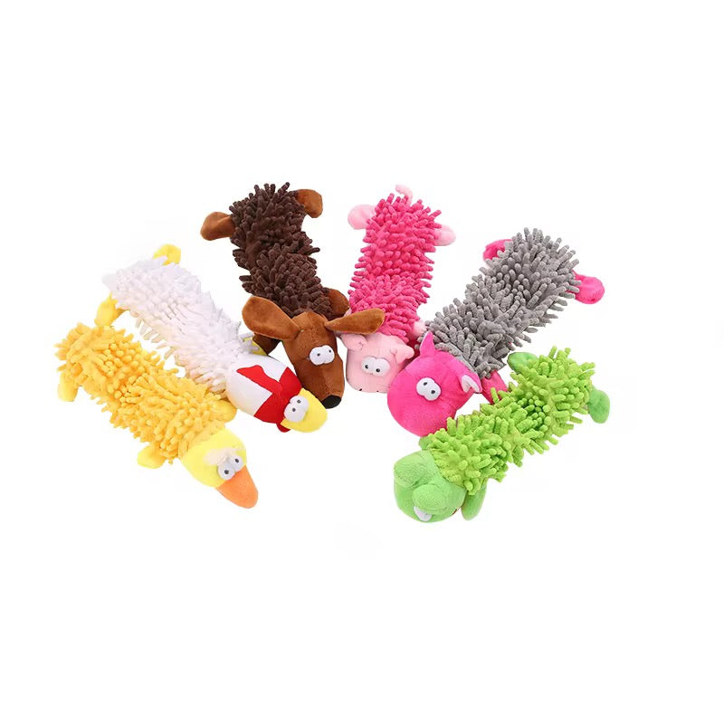 Yoinkin Squeaky No Fluff Animal Toy