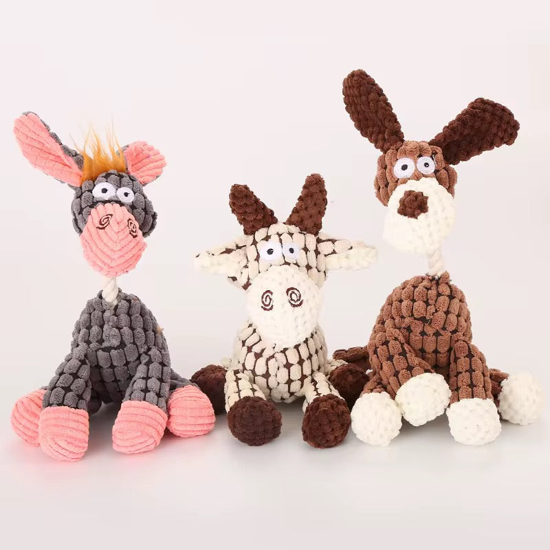 Yoinkin Corduroy Plush Animal Toy